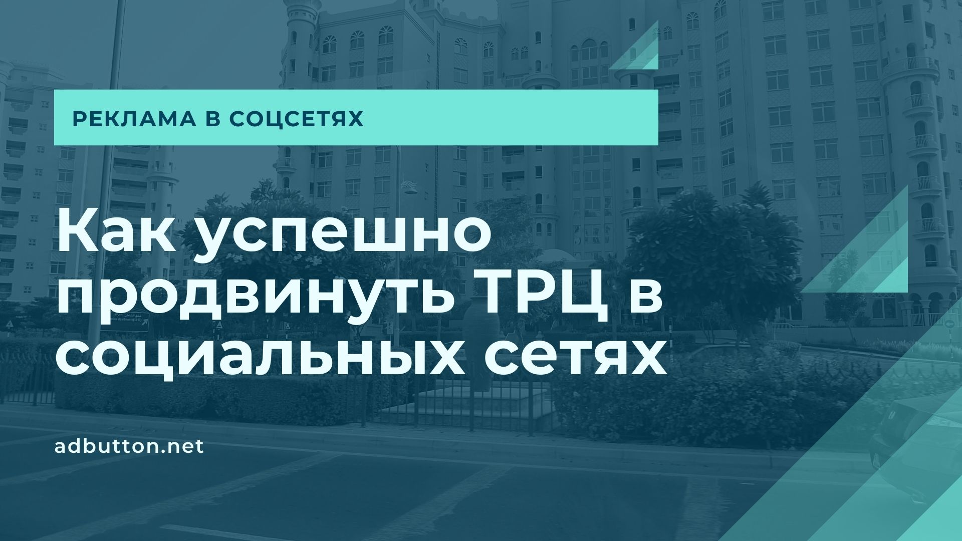 SMM продвижение бизнеса в социальных сетях на примере торгово-развлекательного центра SMM продвижение бизнеса в социальных сетях на примере торгово-развлекательного центра