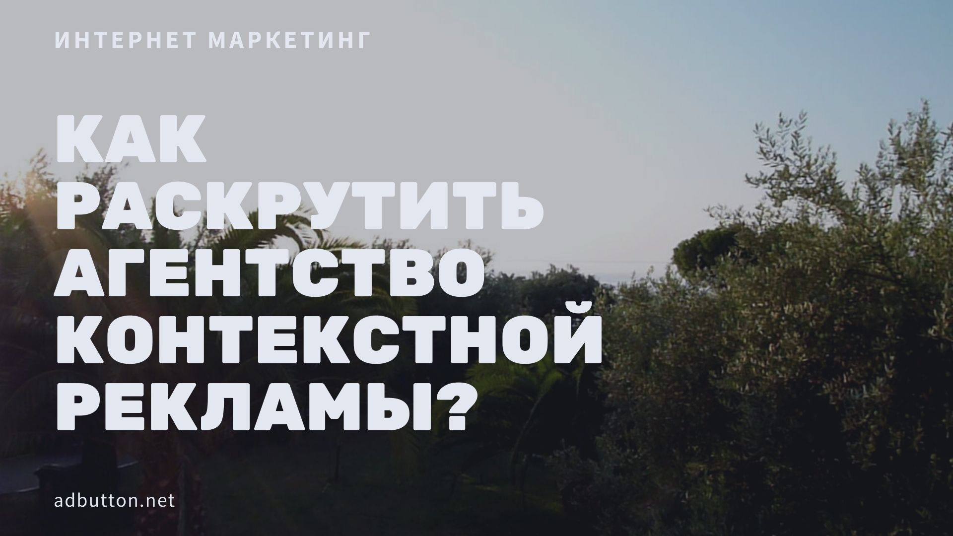 Стратегии продвижения агентства контекстной рекламы Стратегии продвижения агентства контекстной рекламы