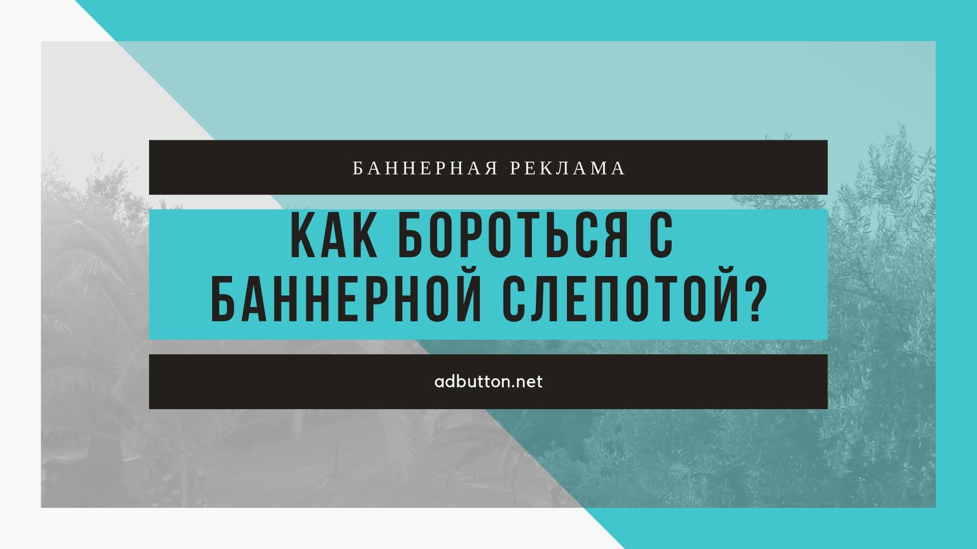 Способы обойти баннерную слепоту: дизайн, размер, цветовая гамма Способы обойти баннерную слепоту: дизайн, размер, цветовая гамма