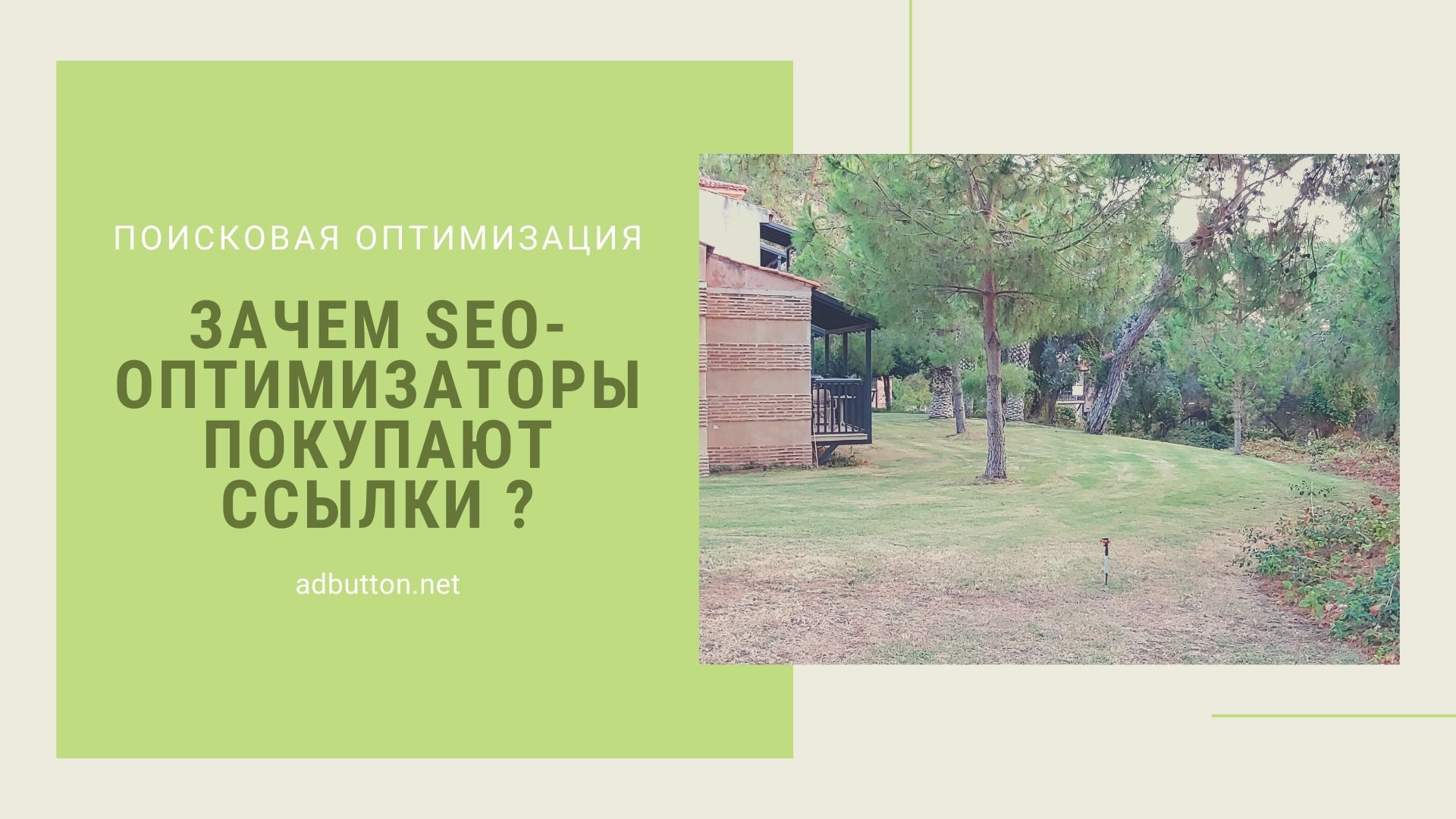 Зачем SEO-оптимизаторы покупают ссылки для продвижения сайта?