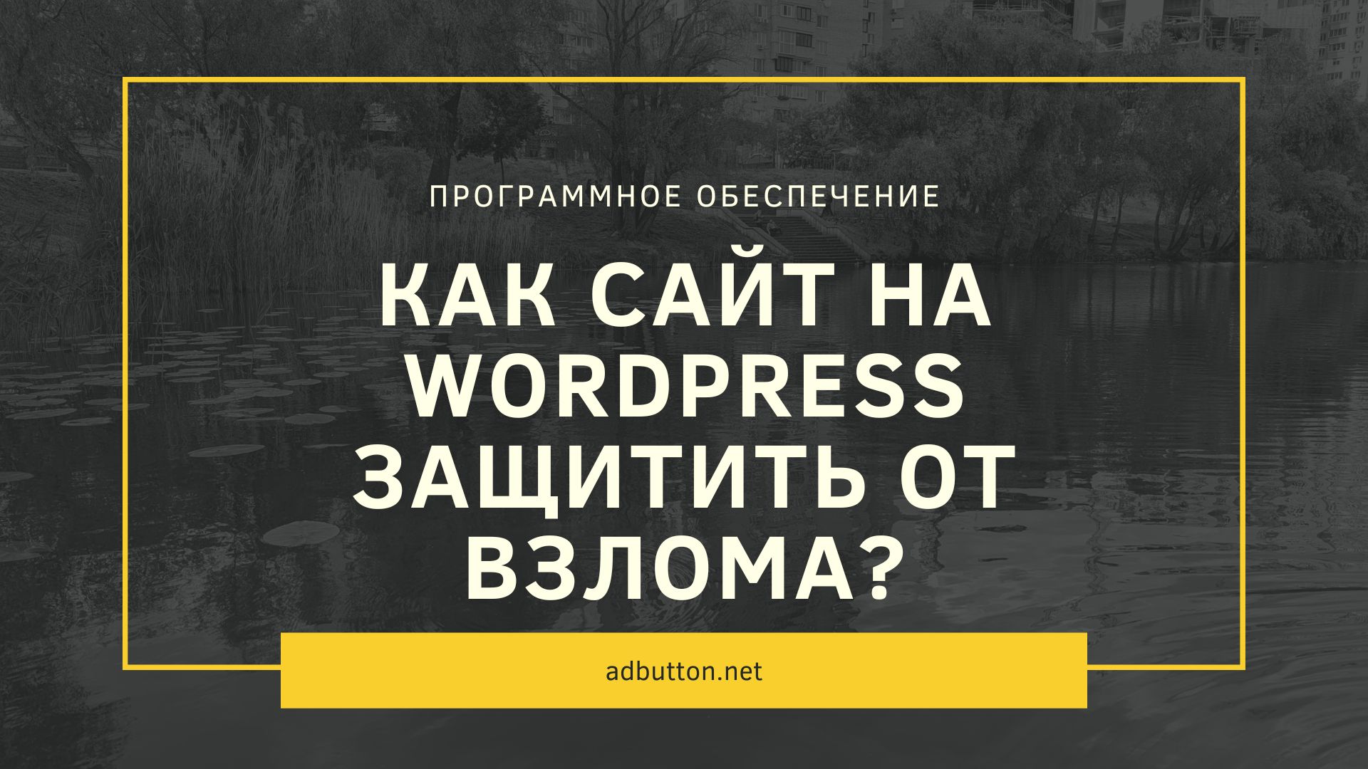 Безопасность сайта на WordPress: как защитить от взлома Безопасность сайта на WordPress: как защитить от взлома