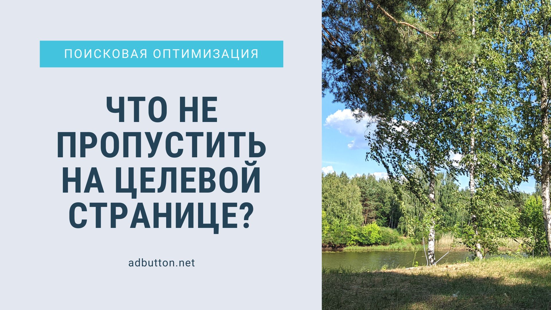 Целевая страница: что должно быть на продающем сайте Целевая страница: что должно быть на продающем сайте
