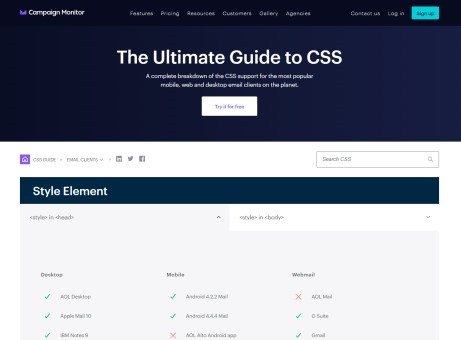 Гайд о поддержке CSS