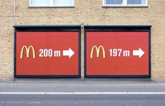 Баннерная реклама McDonalds