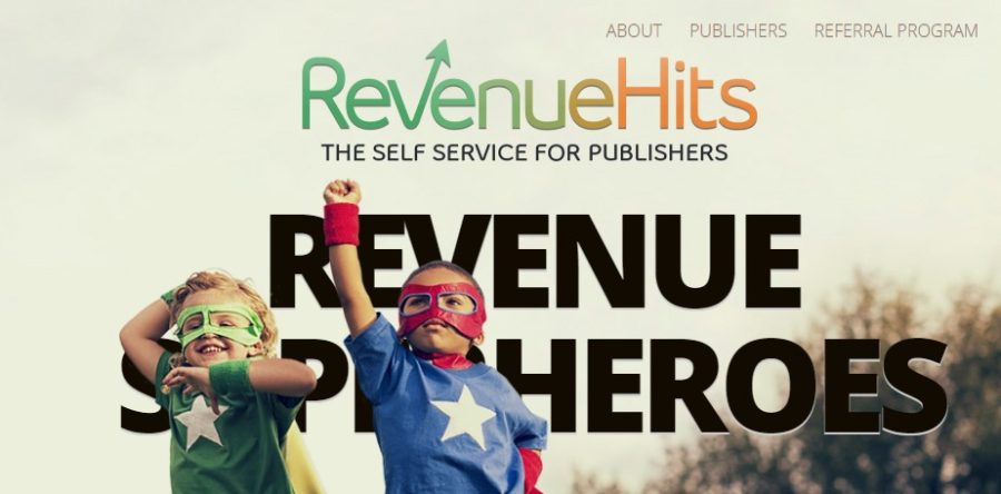PopUnder рекламная сеть RevenueHits