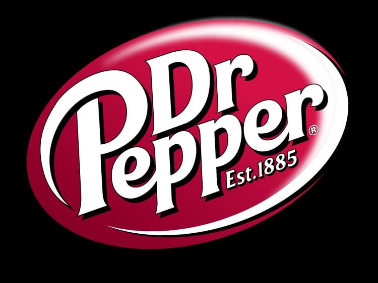 Логотип газированный безалкогольный прохладительный напиток Dr Pepper
