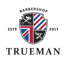 Логотип барбершоп TRUEMAN